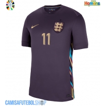 Camisa de time de futebol Inglaterra Phil Foden #11 Replicas 2º Equipamento Europeu 2024 Manga Curta